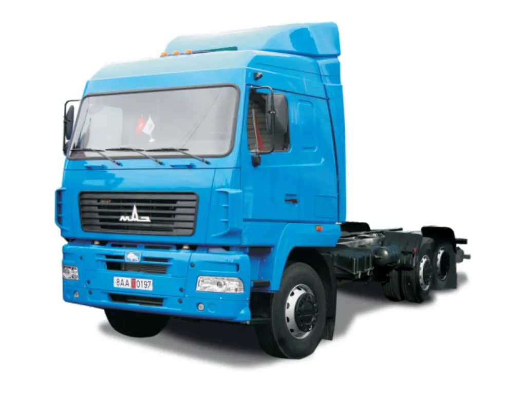 МАЗ 6310 рестайлинг 2011, шасси, 1 поколение (09.2011 - 12.2015)