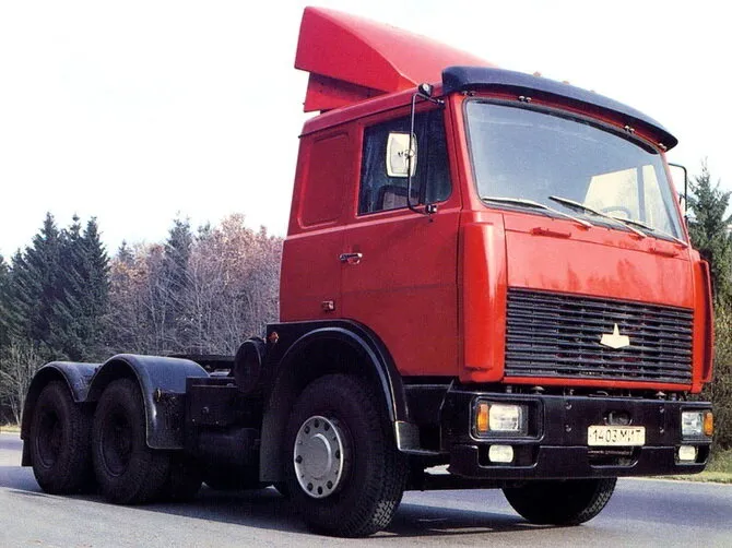 МАЗ 6422 рестайлинг 1989, седельный тягач, 1 поколение (01.1989 - 04.2020)