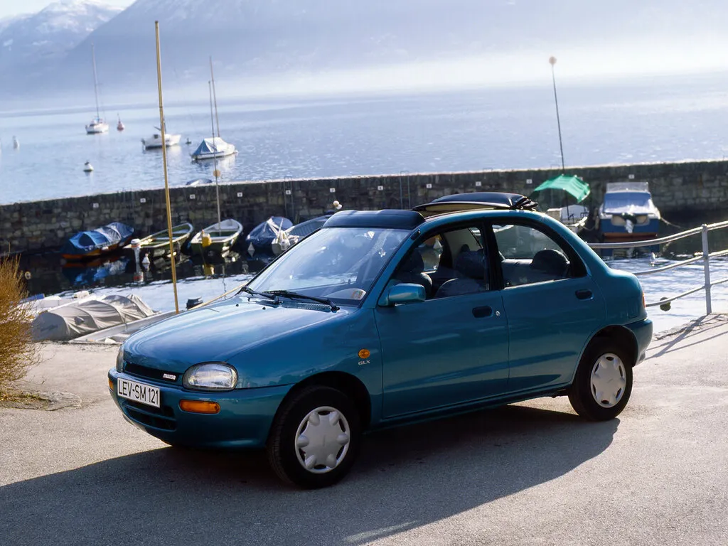 Mazda 121 1991, седан, 2 поколение, DB (03.1991 - 09.1996)