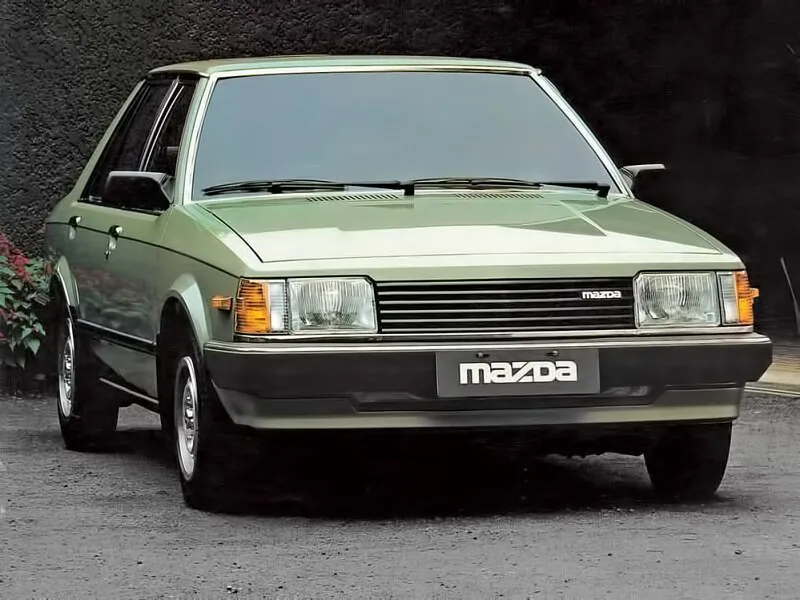 Mazda 323 1980, седан, 2 поколение, BD (06.1980 - 12.1982)