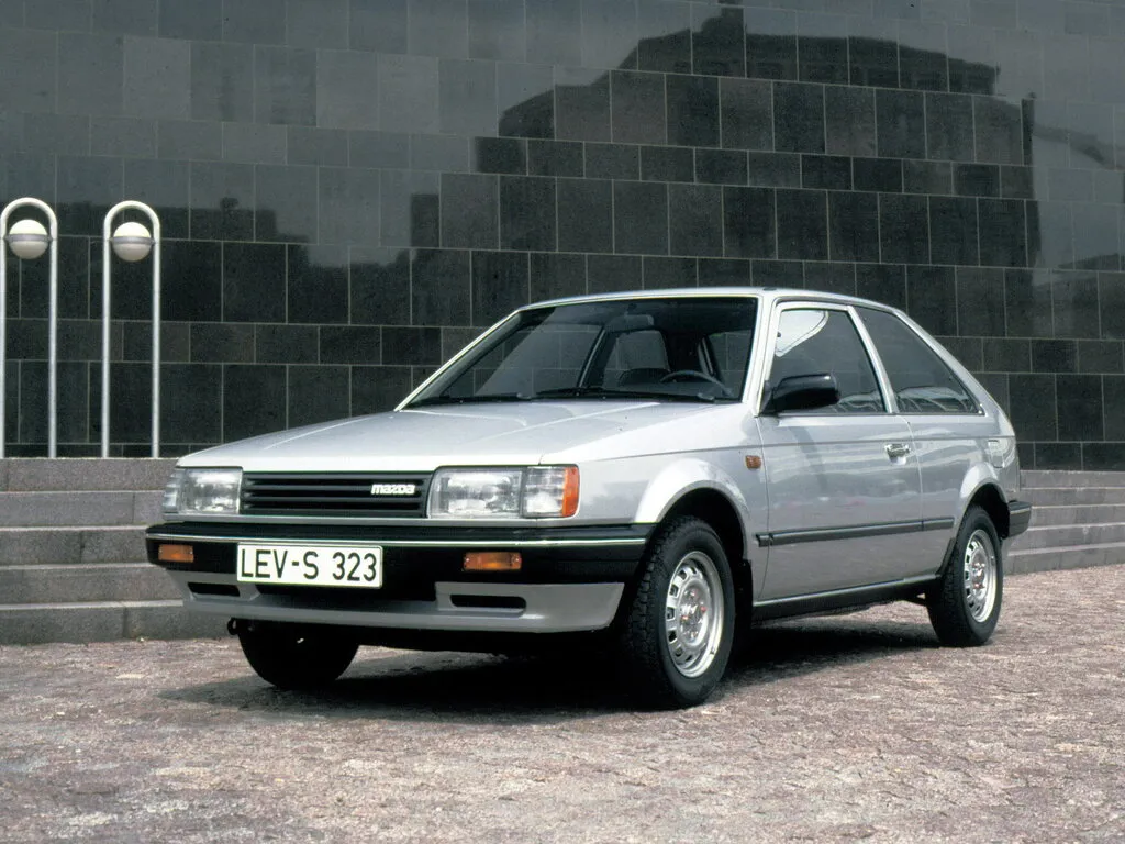 Mazda 323 1985, хэтчбек 3 дв., 3 поколение, BF (01.1985 - 07.1987)