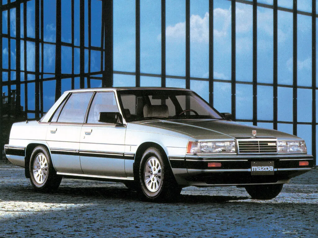 Mazda 929 рестайлинг 1984, седан, 3 поколение, HB (03.1984 - 09.1986)