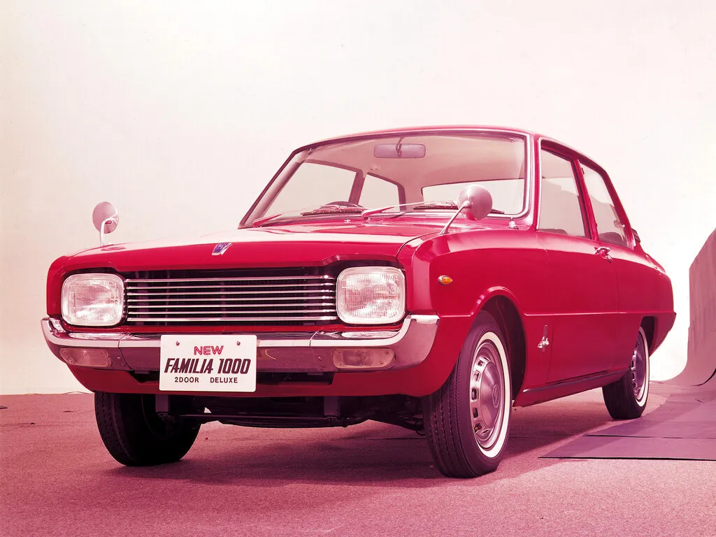 Mazda Familia 1967, купе, 2 поколение (11.1967 - 04.1970)