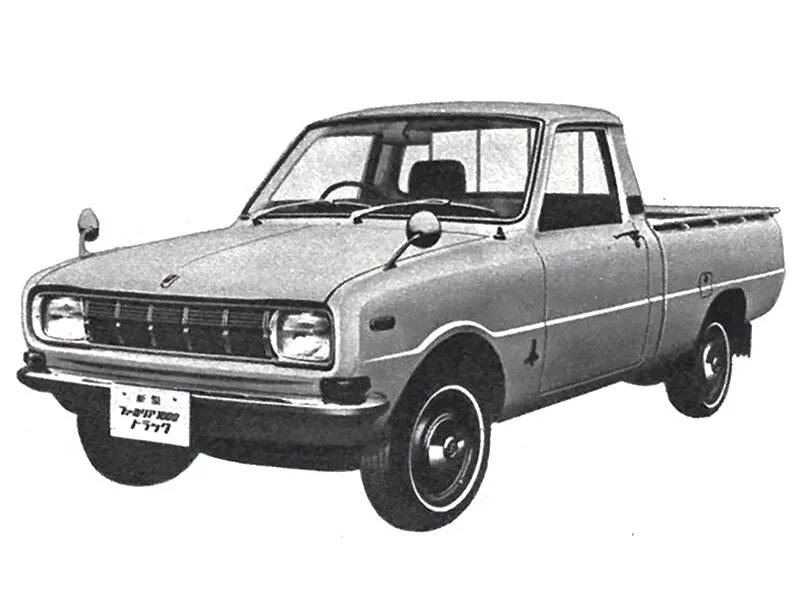 Mazda Familia рестайлинг 1970, пикап, 2 поколение (04.1970 - 12.1972)