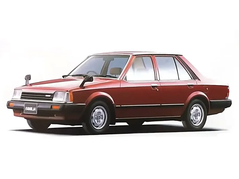Mazda Familia рестайлинг 1983, седан, 5 поколение, BD (01.1983 - 01.1985)