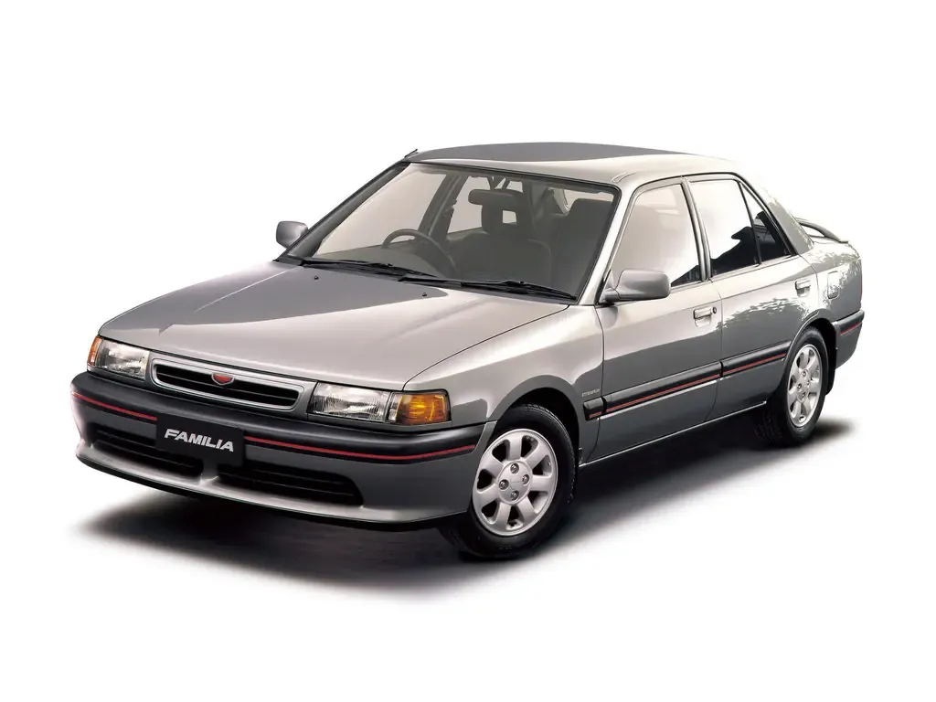 Mazda Familia рестайлинг 1991, седан, 7 поколение, BG (01.1991 - 05.1994)