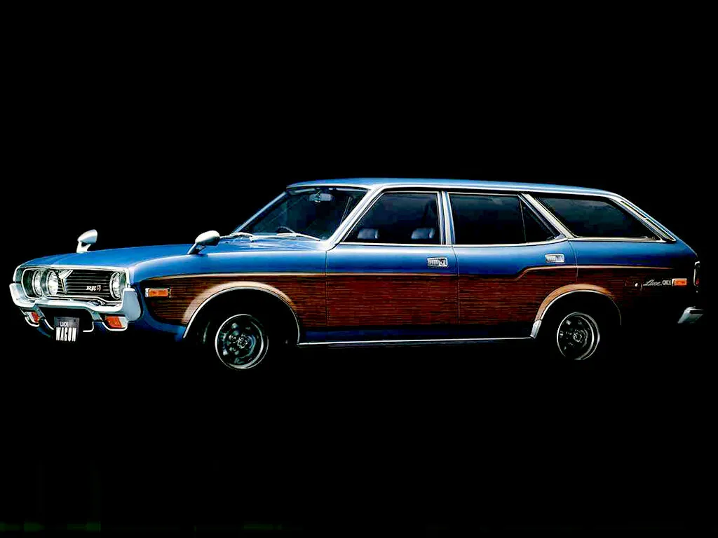 Mazda Luce 1973, универсал, 2 поколение, LA2, LA3 (12.1973 - 09.1975)