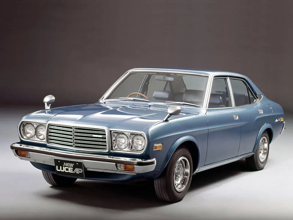Mazda Luce рестайлинг 1975, седан, 2 поколение, LA2, LA3 (10.1975 - 09.1978)
