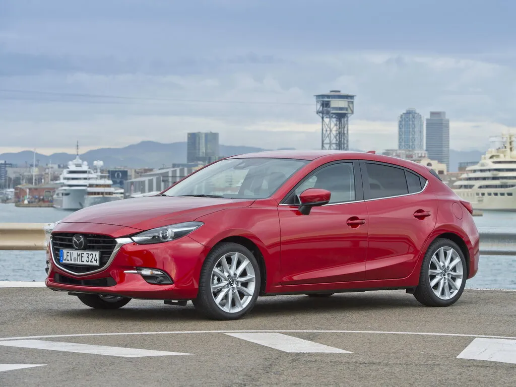 Mazda Mazda3 рестайлинг 2016, хэтчбек 5 дв., 3 поколение, BM (08.2016 - 02.2019)