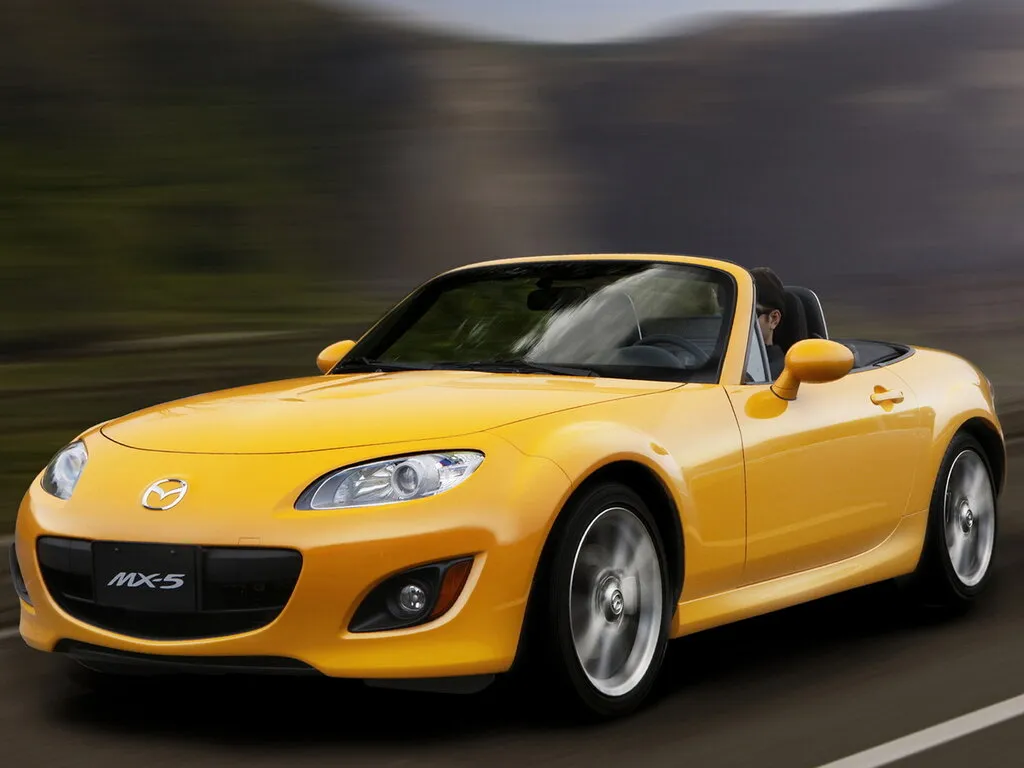 Mazda Miata рестайлинг 2008, открытый кузов, 3 поколение, NC (09.2008 - 11.2012)