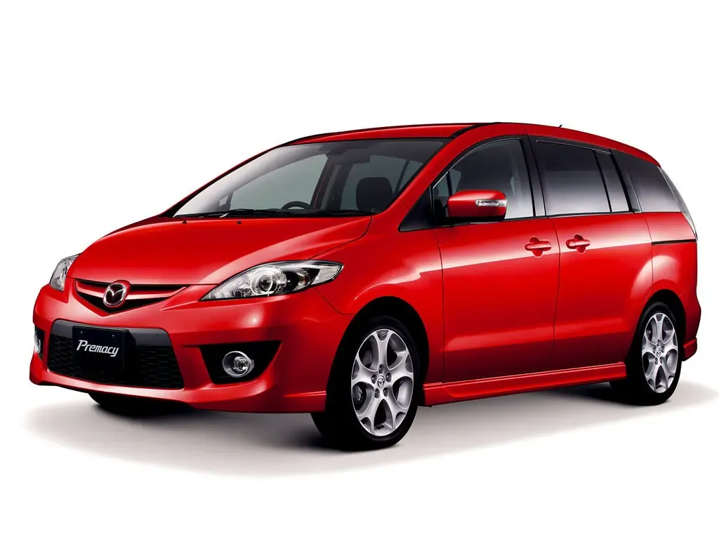 Mazda Premacy рестайлинг 2007, минивэн, 2 поколение, CR (09.2007 - 06.2010)