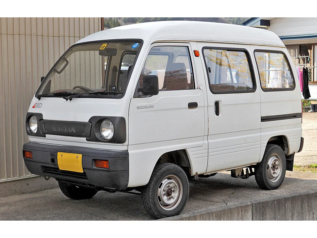 Mazda Scrum 1989, минивэн, 1 поколение (06.1989 - 09.1991)