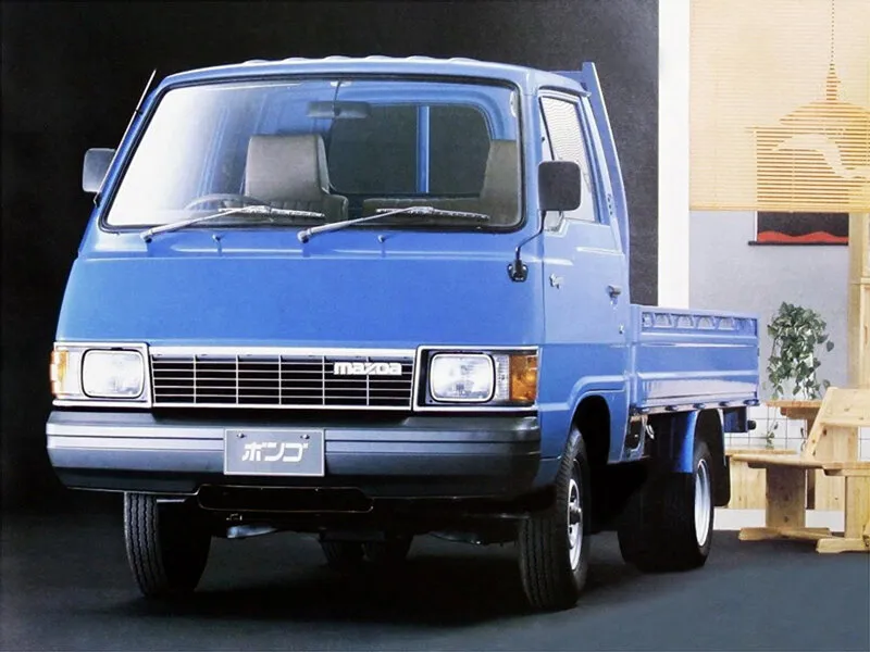Mazda Bongo рестайлинг 1981, бортовой грузовик, 2 поколение, BA1 (01.1981 - 08.1983)
