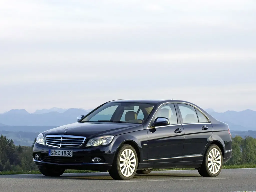 Mercedes-Benz C-Class 2007, седан, 3 поколение, W204 (03.2007 - 02.2011)