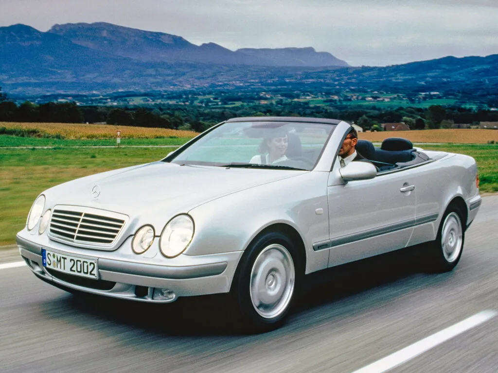 Mercedes-Benz CLK-Class 1998, открытый кузов, 1 поколение, A208 (06.1998 - 06.2003)