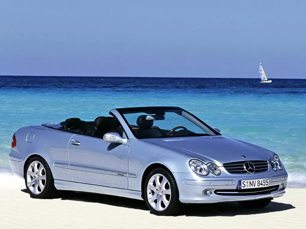 Mercedes-Benz CLK-Class 2003, открытый кузов, 2 поколение, A209 (03.2003 - 04.2005)