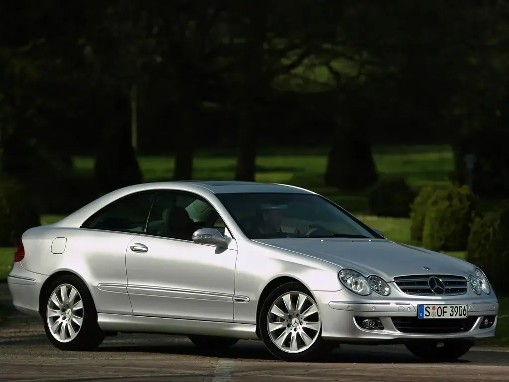 Mercedes-Benz CLK-Class рестайлинг 2005, купе, 2 поколение, C209 (05.2005 - 04.2009)