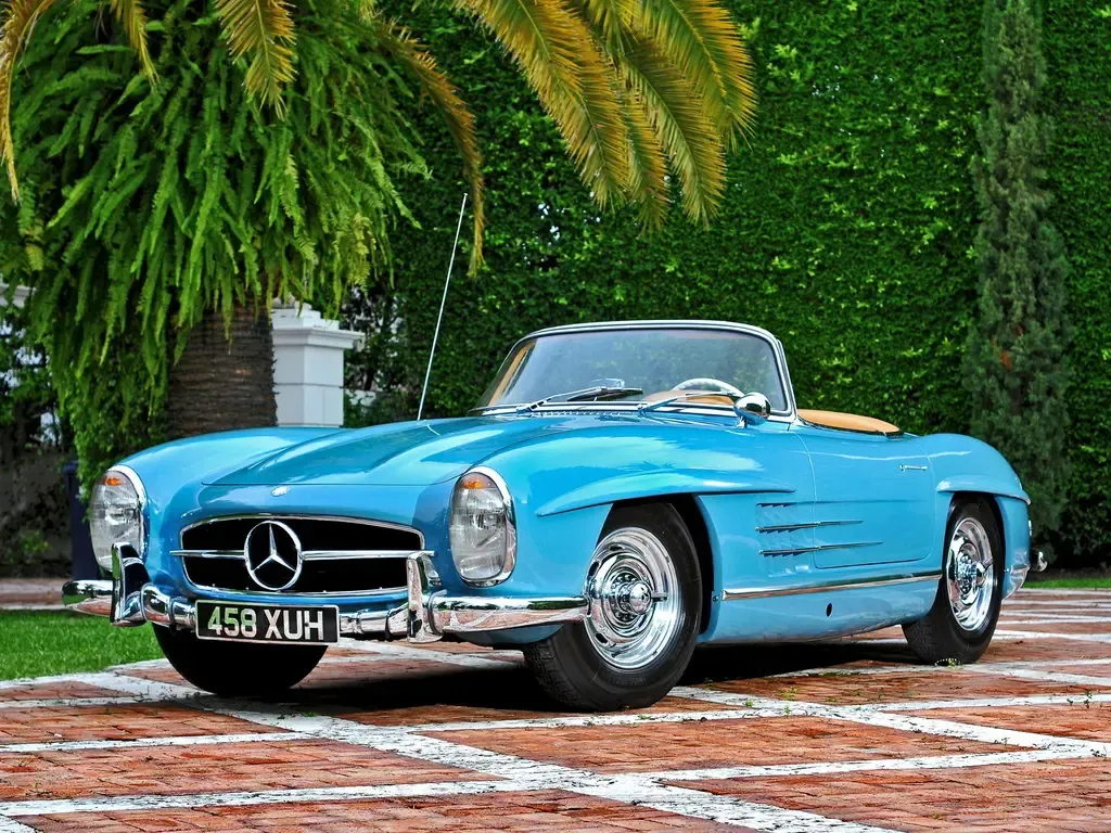 Mercedes-Benz SL-Class 1957, открытый кузов, 1 поколение, W198 II (02.1957 - 02.1963)