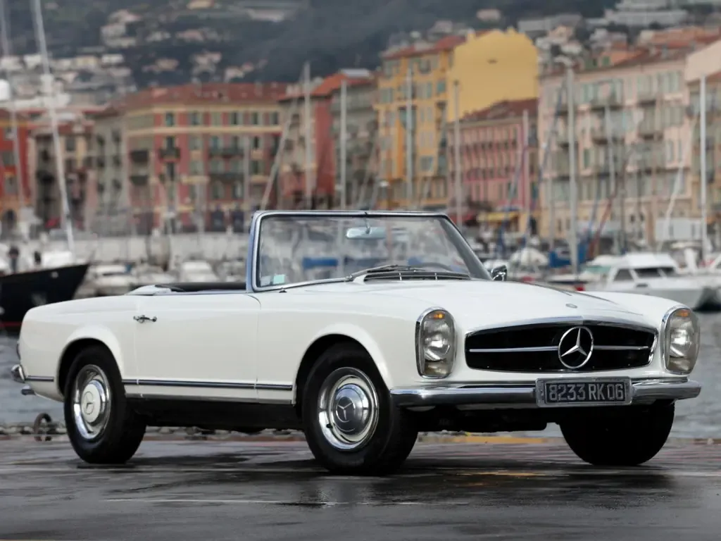 Mercedes-Benz SL-Class 1963, открытый кузов, 2 поколение, W113 (03.1963 - 11.1967)