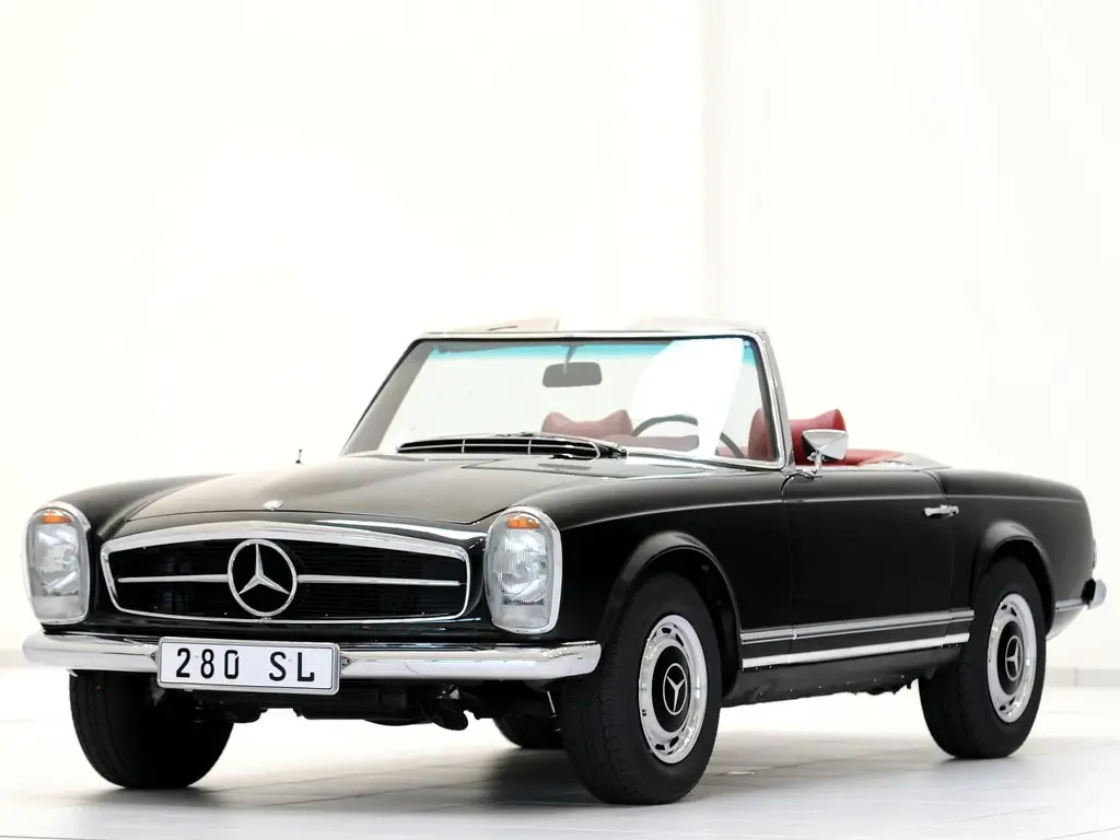 Mercedes-Benz SL-Class рестайлинг 1967, открытый кузов, 2 поколение, W113 (12.1967 - 02.1971)
