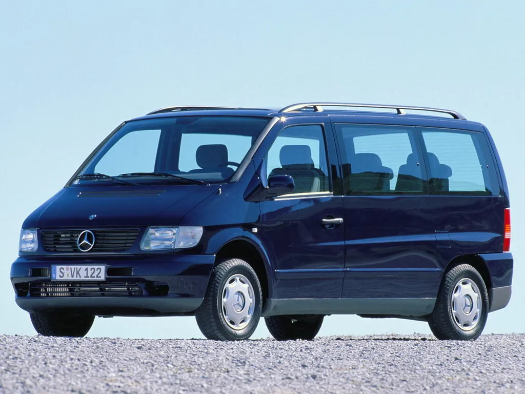 Mercedes-Benz V-Class рестайлинг 1999, минивэн, 1 поколение, W638 (01.1999 - 07.2003)