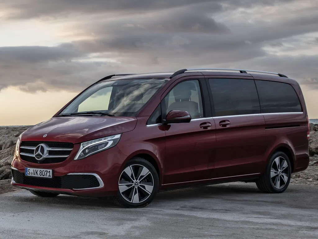 Mercedes-Benz V-Class рестайлинг 2019, минивэн, 3 поколение, W447 (02.2019 - 07.2023)