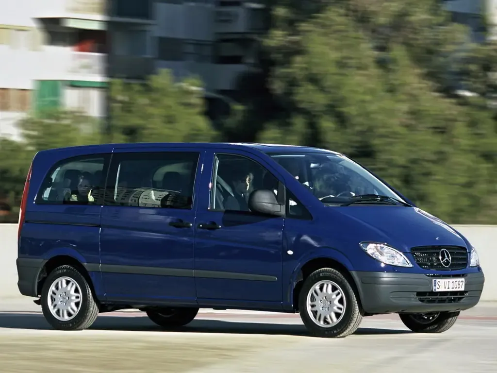 Mercedes-Benz Vito 2003, минивэн, 2 поколение, W639 (08.2003 - 02.2010)