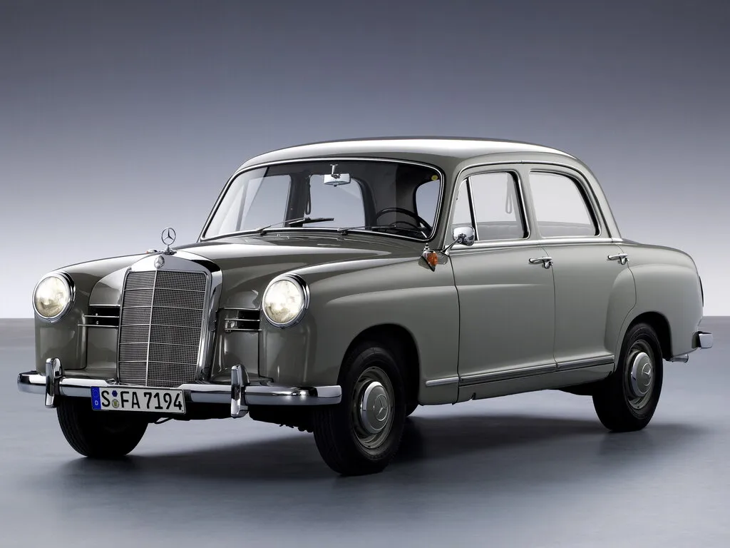 Mercedes-Benz W121 1956, седан, 1 поколение, W121 (03.1956 - 08.1961)