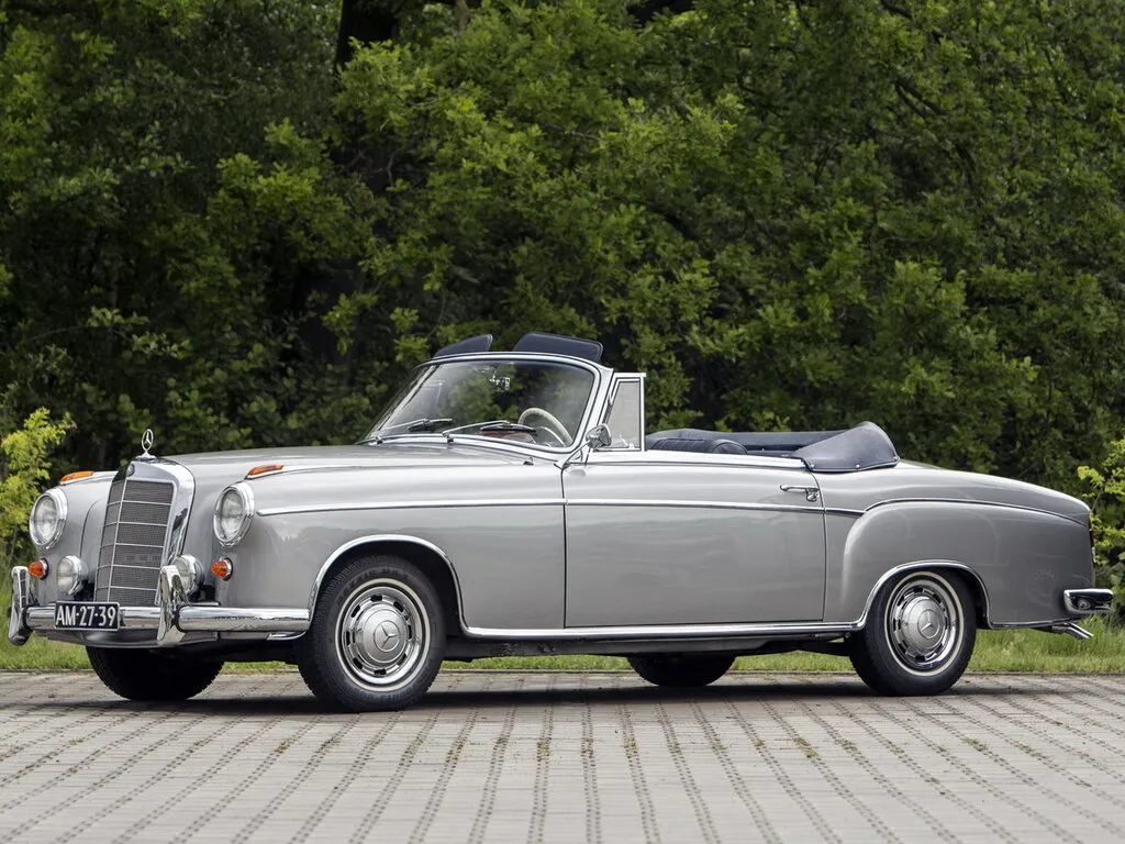 Mercedes-Benz W128 1958, открытый кузов, 1 поколение, W128 (07.1958 - 10.1960)