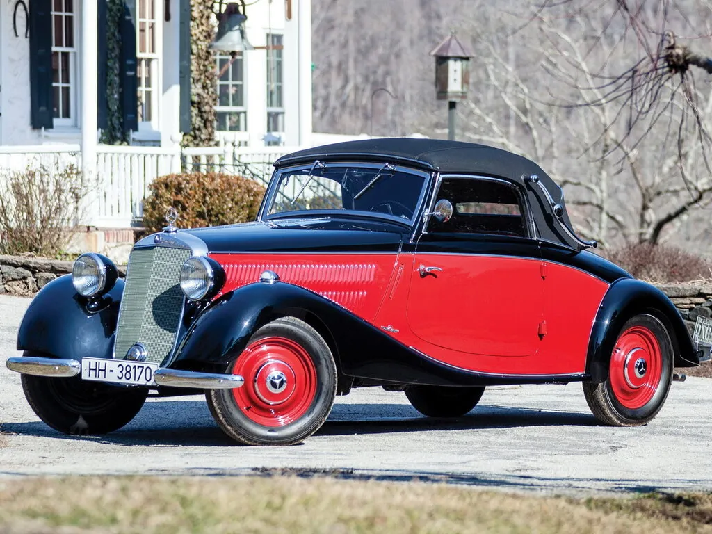 Mercedes-Benz W136 1936, открытый кузов, 1 поколение, W136 (05.1936 - 08.1942)