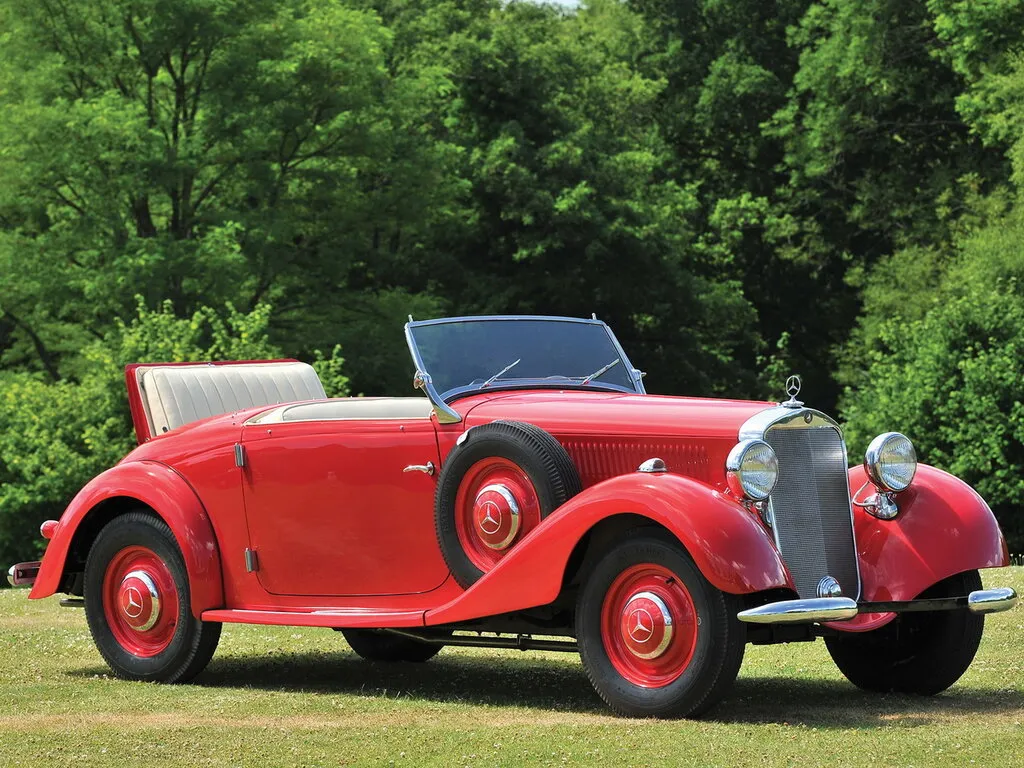 Mercedes-Benz W143 1937, открытый кузов, 1 поколение, 230N (01.1937 - 12.1937)