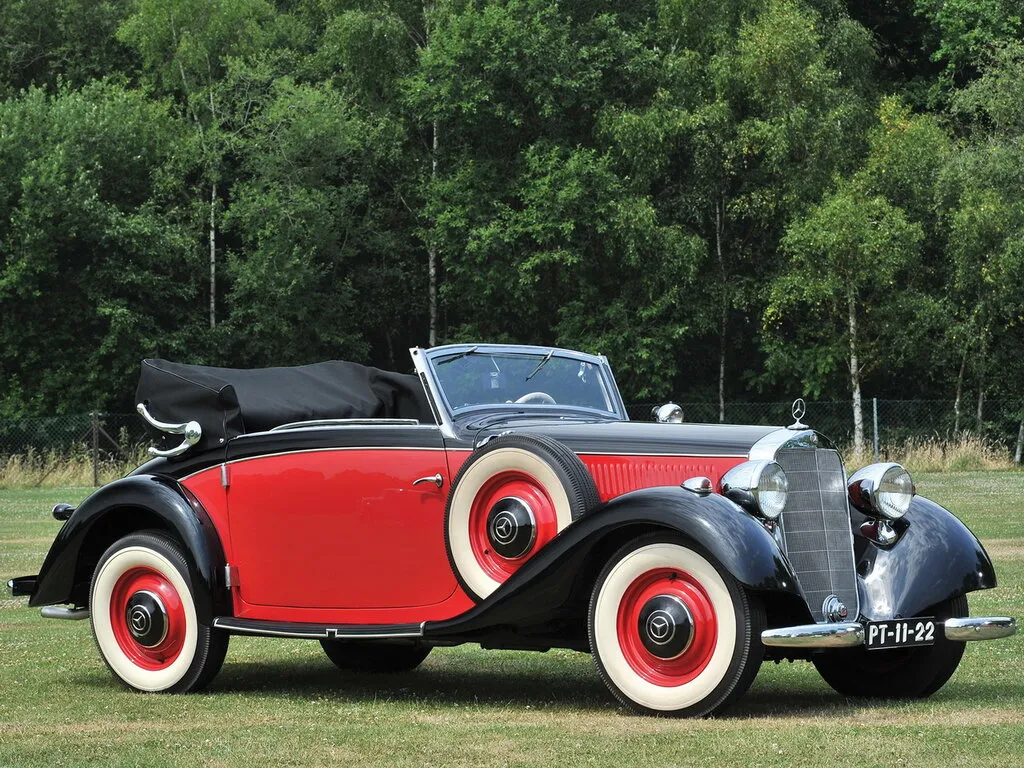 Mercedes-Benz W143 1937, открытый кузов, 1 поколение, 230N (01.1937 - 12.1937)