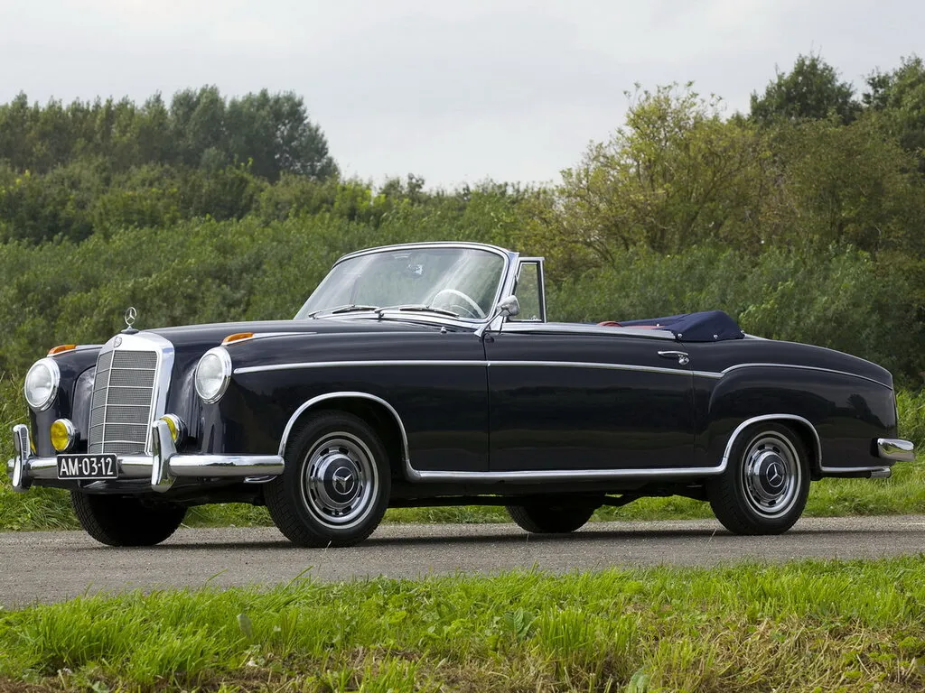 Mercedes-Benz W180 1956, открытый кузов, 2 поколение, W180 II (07.1956 - 10.1959)