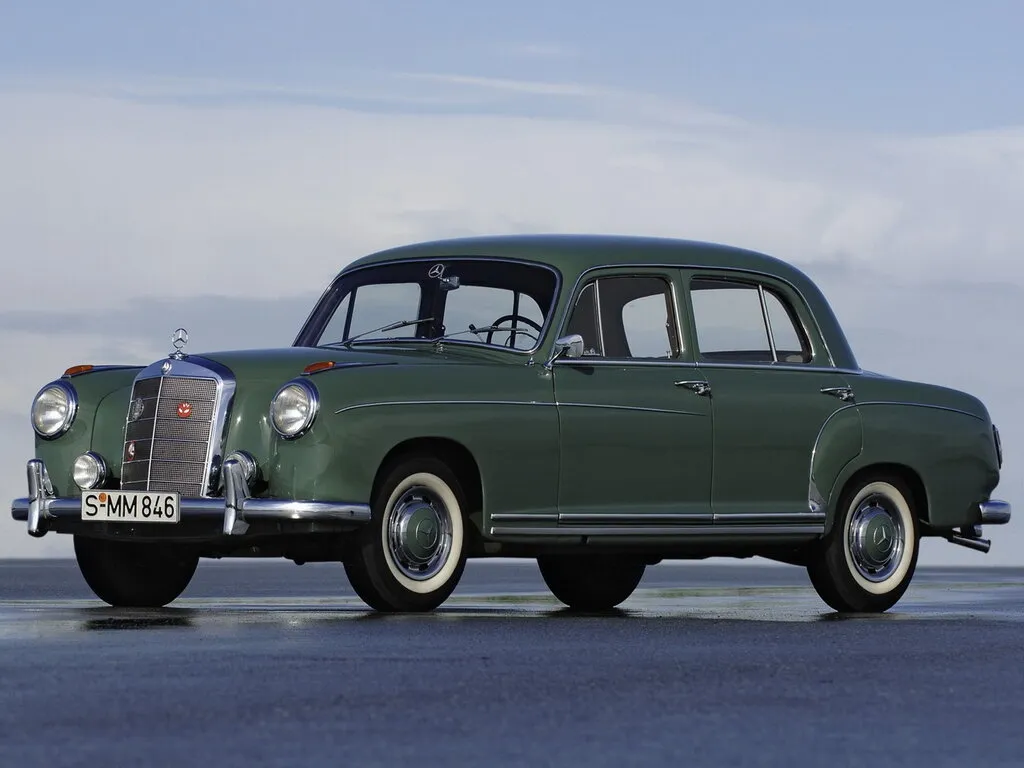 Mercedes-Benz W180 1956, седан, 2 поколение, W180 II (03.1956 - 08.1959)