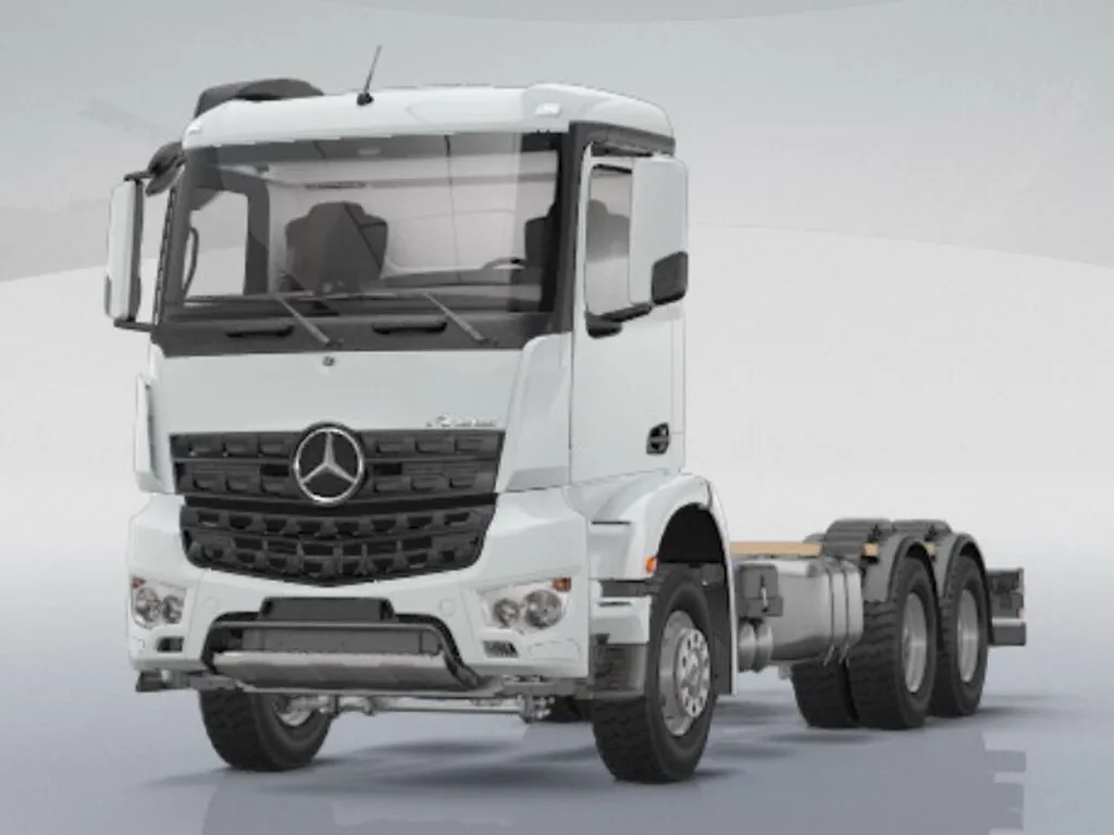 Mercedes-Benz Arocs 6x6 2013, шасси, 1 поколение (01.2013 - 03.2022)