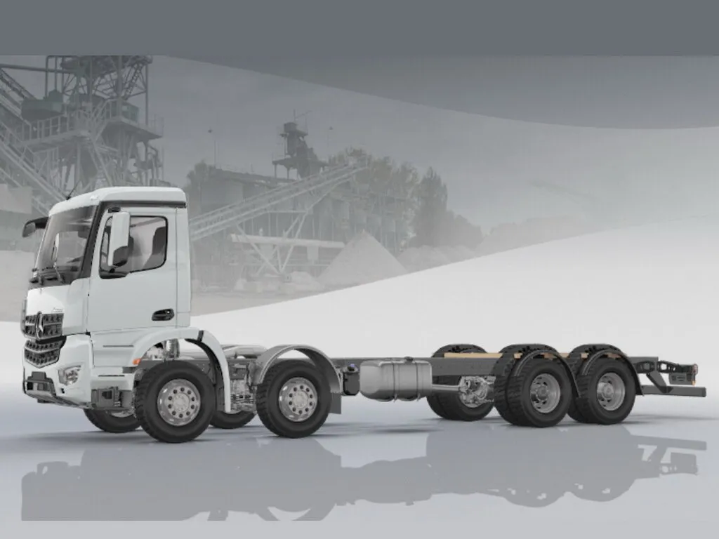 Mercedes-Benz Arocs 8x4 2013, шасси, 1 поколение (01.2013 - 03.2022)