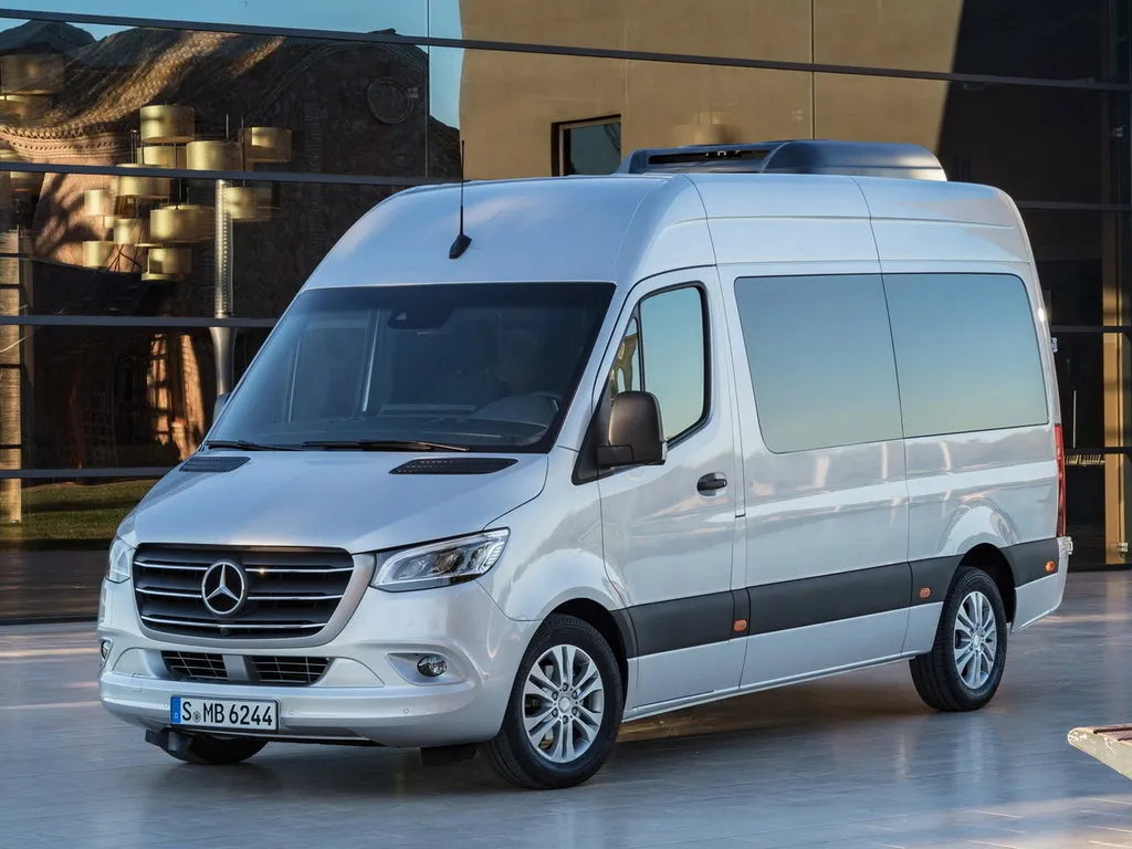 Mercedes-Benz Sprinter 2018, автобус, 3 поколение, VS30 (02.2018 - 03.2022)
