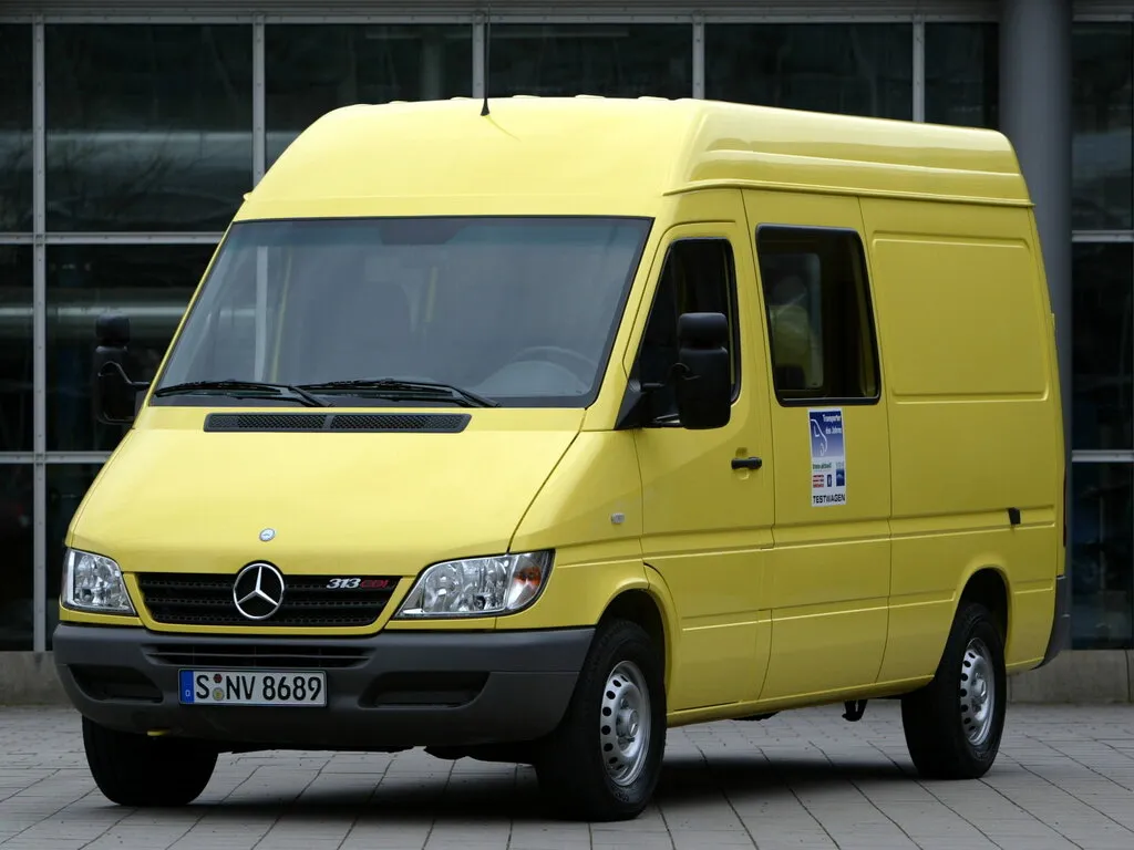 Mercedes-Benz Sprinter 2-й рестайлинг 2002, цельнометаллический фургон, 1 поколение, T1N (09.2002 - 06.2006)