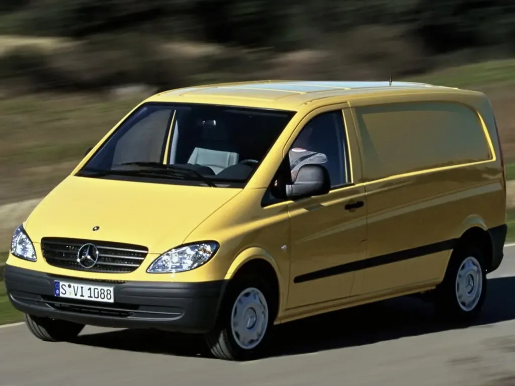 Mercedes-Benz Vito 2003, цельнометаллический фургон, 2 поколение, W639 (08.2003 - 02.2010)