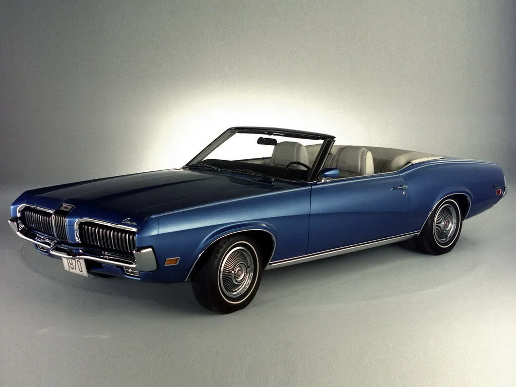 Mercury Cougar 2-й рестайлинг 1969, открытый кузов, 1 поколение (10.1969 - 09.1970)