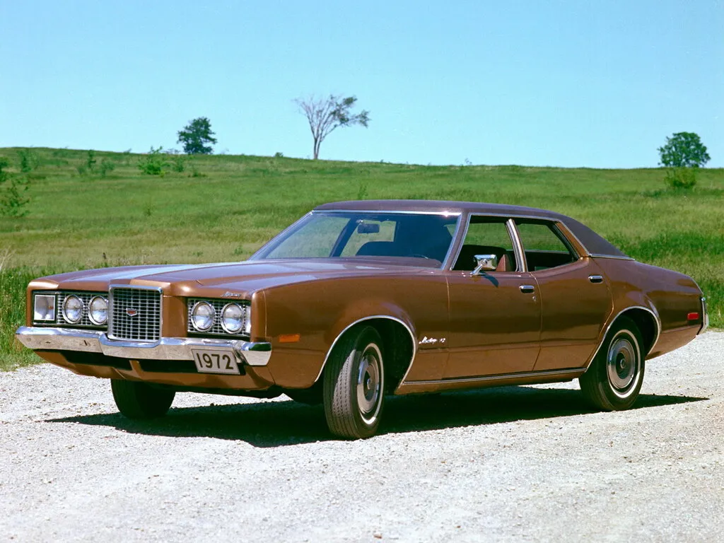 Mercury Montego 1971, седан, 2 поколение (09.1971 - 09.1973)