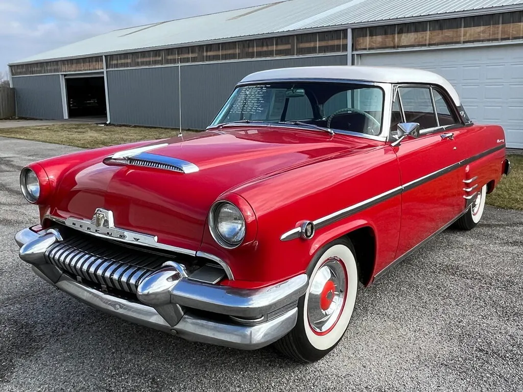 Mercury Monterey 2-й рестайлинг 1953, купе, 2 поколение (12.1953 - 12.1954)