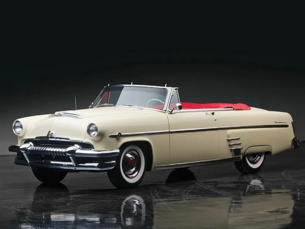 Mercury Monterey 2-й рестайлинг 1953, открытый кузов, 2 поколение (12.1953 - 12.1954)
