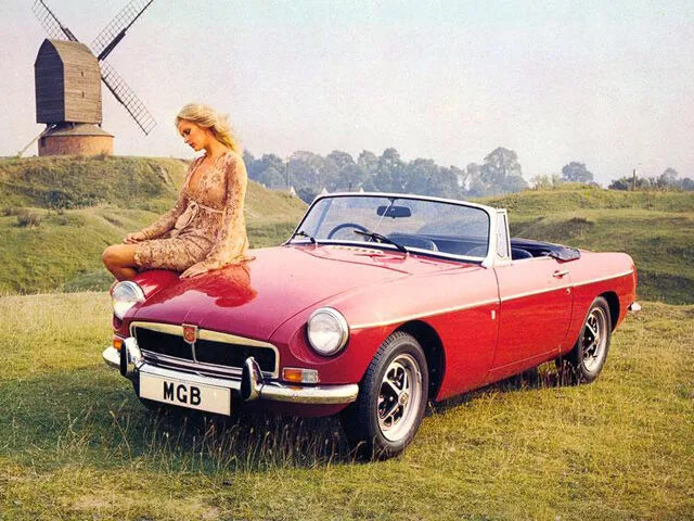 MG MGB 2-й рестайлинг 1972, открытый кузов, 1 поколение (09.1972 - 10.1974)