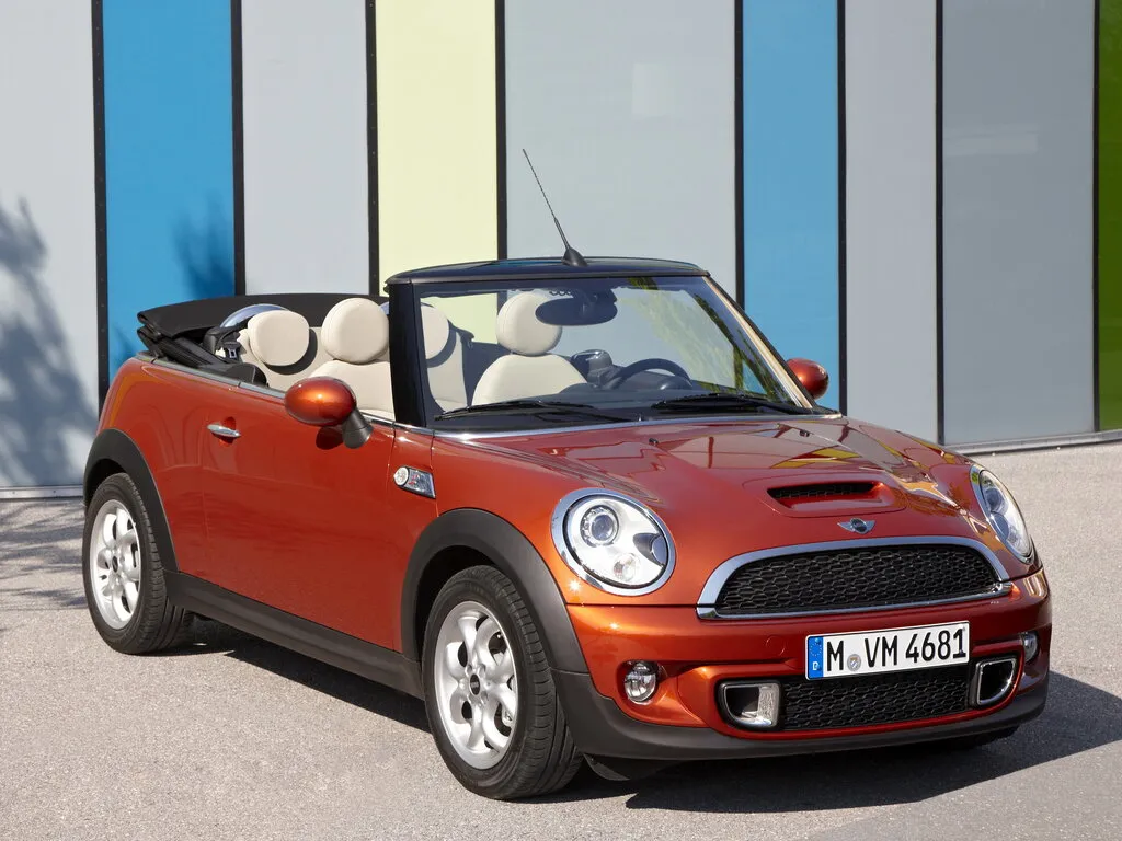 MINI Cabrio рестайлинг 2010, открытый кузов, 2 поколение, R57 (03.2010 - 09.2015)