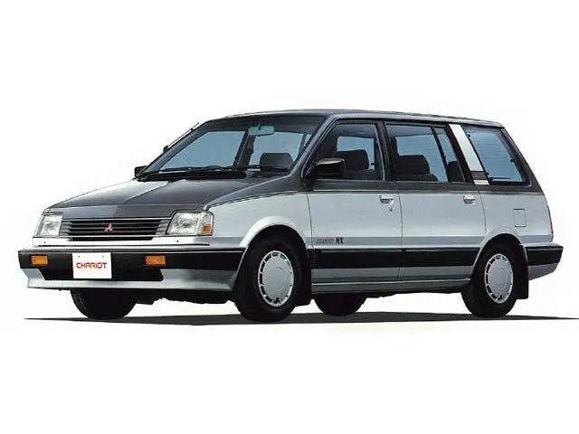 Mitsubishi Chariot 2-й рестайлинг 1988, минивэн, 1 поколение, D0 (10.1988 - 04.1991)