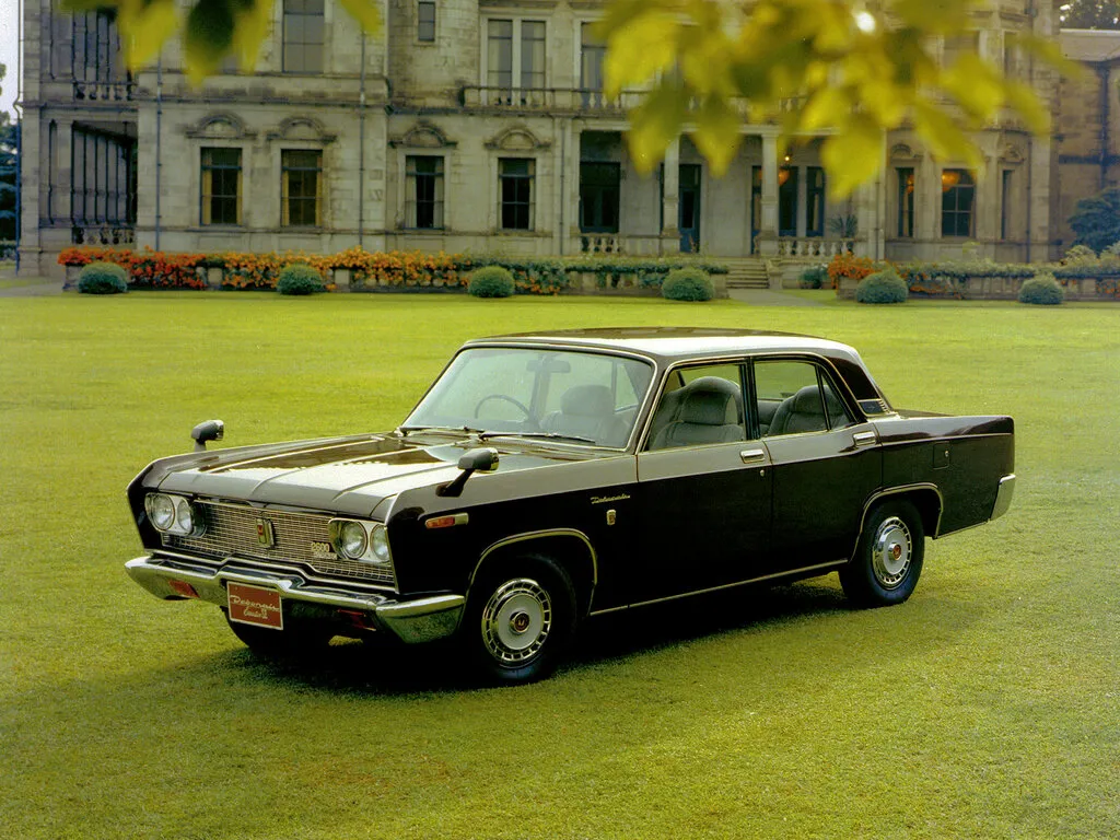 Mitsubishi Debonair рестайлинг 1973, седан, 1 поколение (10.1973 - 08.1986)