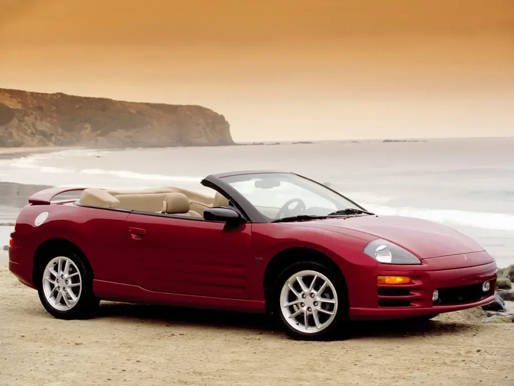 Mitsubishi Eclipse 2000, открытый кузов, 3 поколение, 3G (03.2000 - 02.2003)