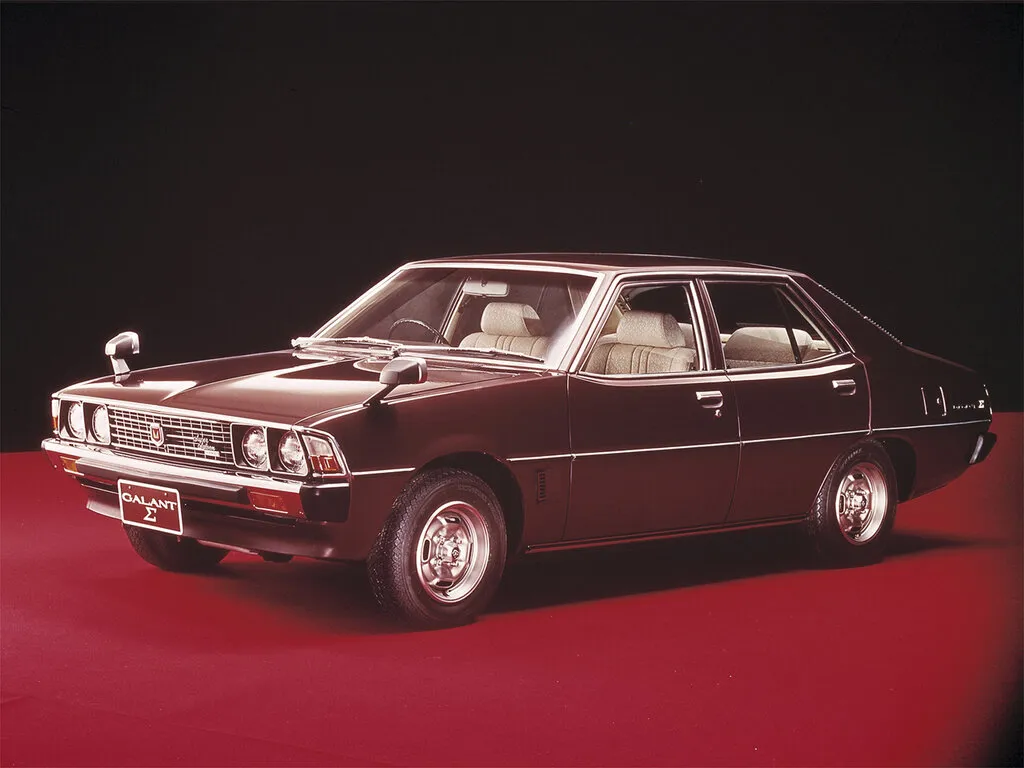 Mitsubishi Galant 1976, седан, 3 поколение (05.1976 - 09.1978)
