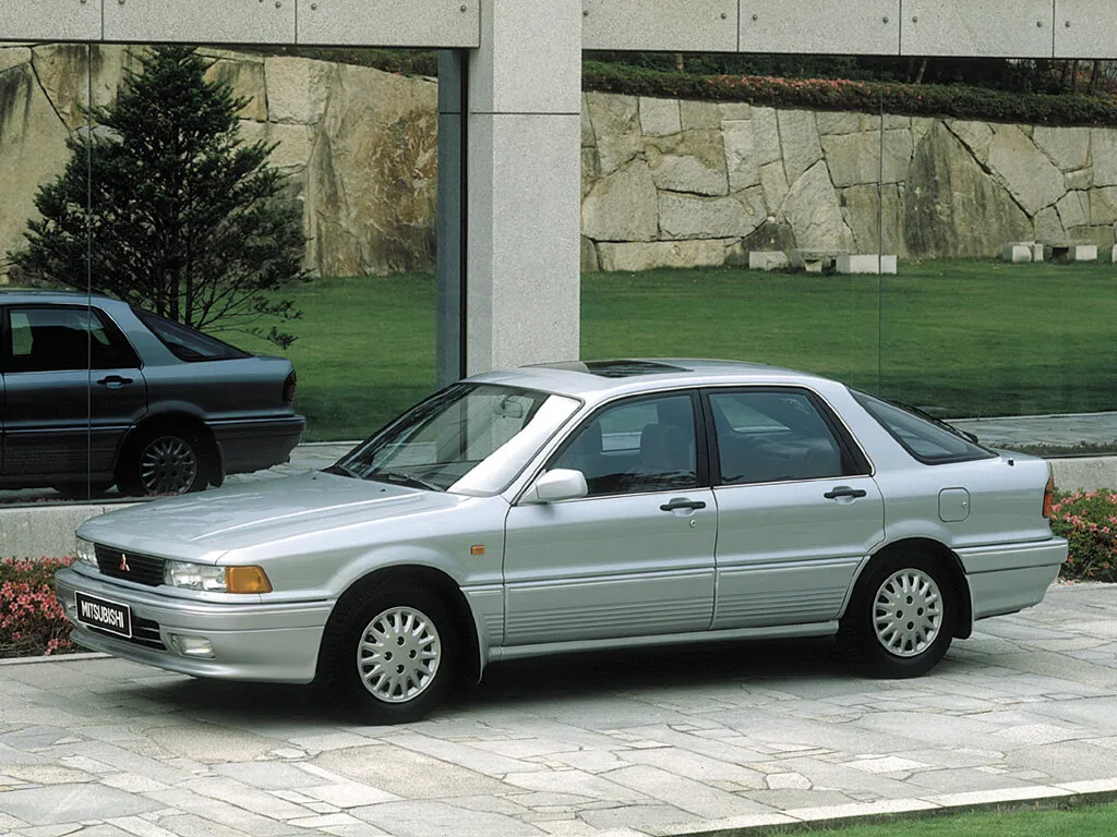 Mitsubishi Galant 1989, лифтбек, 6 поколение (10.1989 - 07.1992)
